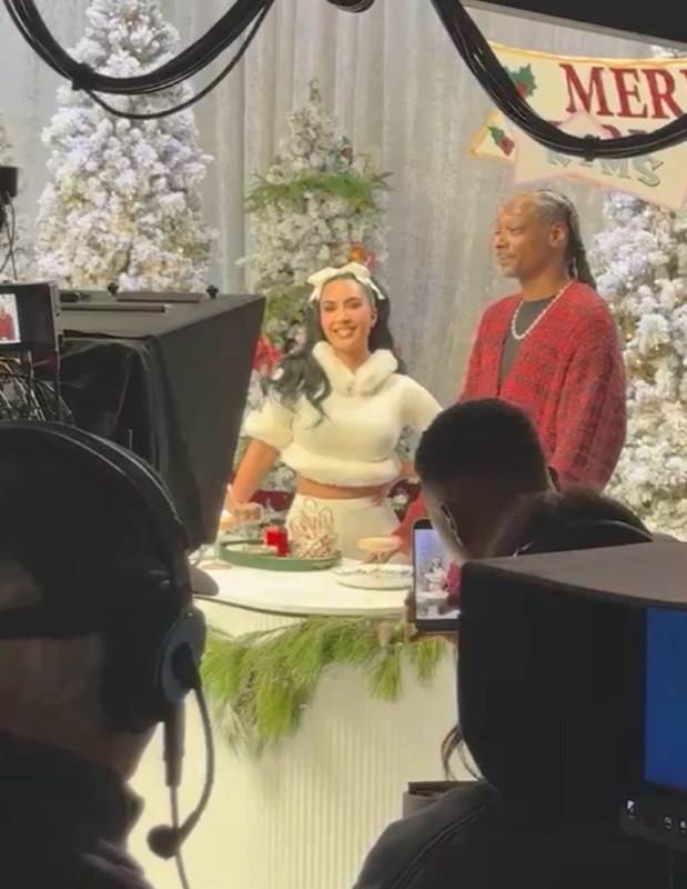Kim Kardashian and Snoop Dogg TikTok livestream